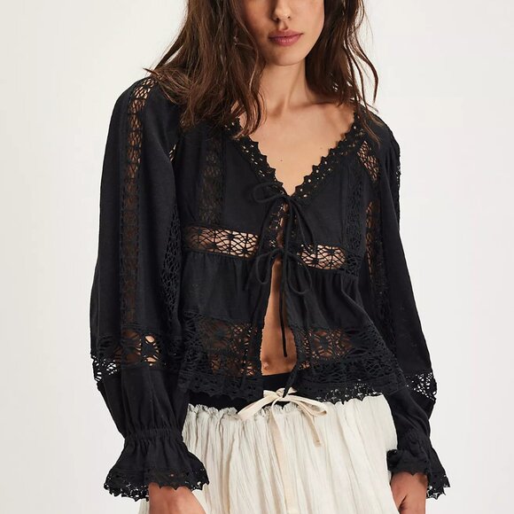 Sweet Dreams Top In Black - Picture 1 of 8